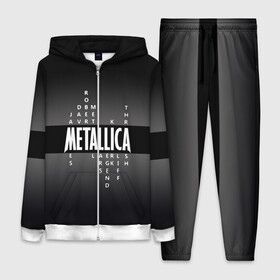 Женский костюм 3D с принтом Участники группы Metallica в Екатеринбурге,  |  | metallica | группа | джеймс хэтфилд | кирк хэмметт | ларс ульрих | метал | металика | металлика | миталика | музыка | роберт трухильо | рок | трэш | трэшметал | хард | хардрок | хеви | хевиметал