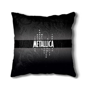 Подушка 3D с принтом Участники группы Metallica в Екатеринбурге, наволочка – 100% полиэстер, наполнитель – холлофайбер (легкий наполнитель, не вызывает аллергию). | состоит из подушки и наволочки. Наволочка на молнии, легко снимается для стирки | metallica | группа | джеймс хэтфилд | кирк хэмметт | ларс ульрих | метал | металика | металлика | миталика | музыка | роберт трухильо | рок | трэш | трэшметал | хард | хардрок | хеви | хевиметал