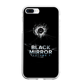 Чехол для iPhone 7Plus/8 Plus матовый с принтом Black mirror в Екатеринбурге, Силикон | Область печати: задняя сторона чехла, без боковых панелей | 