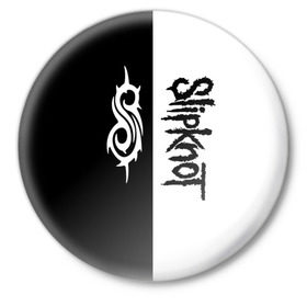 Значок с принтом Slipknot в Екатеринбурге,  металл | круглая форма, металлическая застежка в виде булавки | slipknot | альтернативный | грув | кори тейлор | крис фен | метал | музыка | ню | рок | слайпкнот | слипкнот | слипнот