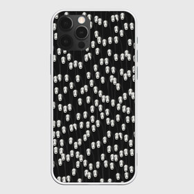 Чехол для iPhone 12 Pro Max с принтом Безликие в Екатеринбурге, Силикон |  | no face | spirited away | аниме | безликий | маска | монстр | паттерн | привидение | призрак | толпа | унесённые призраками | хеллоуин | черный