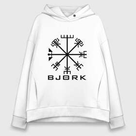 Женское худи Oversize хлопок с принтом Bjork в Екатеринбурге, френч-терри — 70% хлопок, 30% полиэстер. Мягкий теплый начес внутри —100% хлопок | боковые карманы, эластичные манжеты и нижняя кромка, капюшон на магнитной кнопке | biophilia | bjork | gumundsdttir | homogenic | vespertine | volta | арт | бёрк | биорк | бйорк | бъорк | бьёрк | бьорк | гудмундсдоттир | музыка | певица | поп | экспериментальная