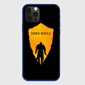 Чехол для iPhone 12 Pro с принтом Dark Souls в Екатеринбурге, силикон | область печати: задняя сторона чехла, без боковых панелей | dark | souls | дракон | души | игра | лордран | темные