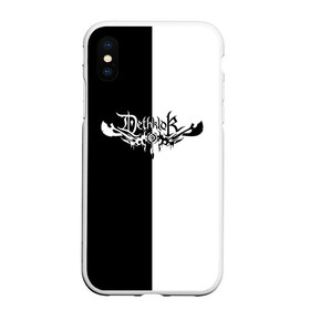 Чехол для iPhone XS Max матовый с принтом Dethklok в Екатеринбурге, Силикон | Область печати: задняя сторона чехла, без боковых панелей | dethklok | metalocalypse | the dethalbum | брендон смолл | группа | детклок | детхклок | детхлок | джин хоглан | дэт | мелодик | мёрдерфейс | метал | металлопокалипсис | пиклз | рок | эксплоужен