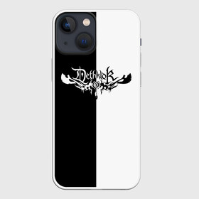 Чехол для iPhone 13 mini с принтом Dethklok в Екатеринбурге,  |  | dethklok | metalocalypse | the dethalbum | брендон смолл | группа | детклок | детхклок | детхлок | джин хоглан | дэт | мелодик | мёрдерфейс | метал | металлопокалипсис | пиклз | рок | эксплоужен