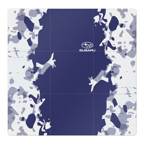 Магнитный плакат 3Х3 с принтом SUBARU SPORT в Екатеринбурге, Полимерный материал с магнитным слоем | 9 деталей размером 9*9 см | Тематика изображения на принте: subaru | автомобильные | машины | субару
