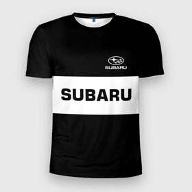 Мужская футболка 3D спортивная с принтом SUBARU SPORT в Екатеринбурге, 100% полиэстер с улучшенными характеристиками | приталенный силуэт, круглая горловина, широкие плечи, сужается к линии бедра | subaru | автомобильные | машины | субару