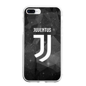 Чехол для iPhone 7Plus/8 Plus матовый с принтом Juventus Cosmos в Екатеринбурге, Силикон | Область печати: задняя сторона чехла, без боковых панелей | football | italia | juve | juventus | logo | sport | арт | италия | лига | лого | спорт | текстура | фк | футбол | футбольный клуб | эмблема | ювентус