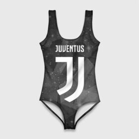 Купальник-боди 3D с принтом Juventus Cosmos в Екатеринбурге, 82% полиэстер, 18% эластан | Круглая горловина, круглый вырез на спине | football | italia | juve | juventus | logo | sport | арт | италия | лига | лого | спорт | текстура | фк | футбол | футбольный клуб | эмблема | ювентус