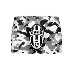 Мужские трусы 3D с принтом FC Juventus Camouflage в Екатеринбурге, 50% хлопок, 50% полиэстер | классическая посадка, на поясе мягкая тканевая резинка | Тематика изображения на принте: football | italia | juve | juventus | logo | sport | арт | италия | лига | лого | спорт | текстура | фк | футбол | футбольный клуб | эмблема | ювентус