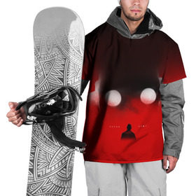 Накидка на куртку 3D с принтом Хаски Крот в Екатеринбурге, 100% полиэстер |  | Тематика изображения на принте: rap | дмитрий кузнецов | рэп | рэпер | хаски