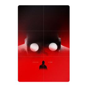Магнитный плакат 2Х3 с принтом Хаски Крот в Екатеринбурге, Полимерный материал с магнитным слоем | 6 деталей размером 9*9 см | rap | дмитрий кузнецов | рэп | рэпер | хаски