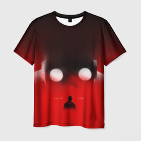 Мужская футболка 3D с принтом Хаски Крот в Екатеринбурге, 100% полиэфир | прямой крой, круглый вырез горловины, длина до линии бедер | rap | дмитрий кузнецов | рэп | рэпер | хаски