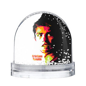 Снежный шар с принтом Cristiano Ronaldo в Екатеринбурге, Пластик | Изображение внутри шара печатается на глянцевой фотобумаге с двух сторон | real madrid | криштиану | реал мадрид | роналду