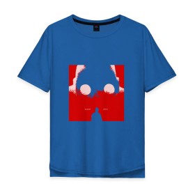 Мужская футболка хлопок Oversize с принтом Крот в Екатеринбурге, 100% хлопок | свободный крой, круглый ворот, “спинка” длиннее передней части | rap | дмитрий кузнецов | рэп | рэпер | хаски