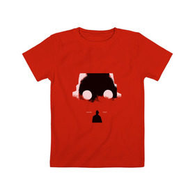 Детская футболка хлопок с принтом Крот в Екатеринбурге, 100% хлопок | круглый вырез горловины, полуприлегающий силуэт, длина до линии бедер | rap | дмитрий кузнецов | рэп | рэпер | хаски