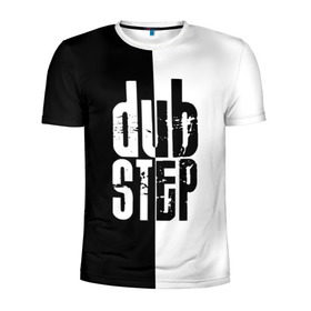 Мужская футболка 3D спортивная с принтом Dubstep в Екатеринбурге, 100% полиэстер с улучшенными характеристиками | приталенный силуэт, круглая горловина, широкие плечи, сужается к линии бедра | 
