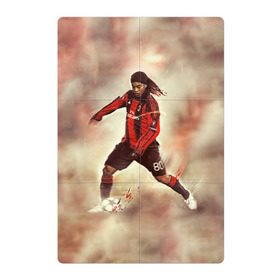 Магнитный плакат 2Х3 с принтом Ronaldinho в Екатеринбурге, Полимерный материал с магнитным слоем | 6 деталей размером 9*9 см | Тематика изображения на принте: ronaldinho | роналдиньо | роналдинью | рональдиньо