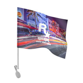 Флаг для автомобиля с принтом Никита в стиле GTA в Екатеринбурге, 100% полиэстер | Размер: 30*21 см | game | grand theft auto v | gta 5 | gta online | gta v | город | игры | имена | никита