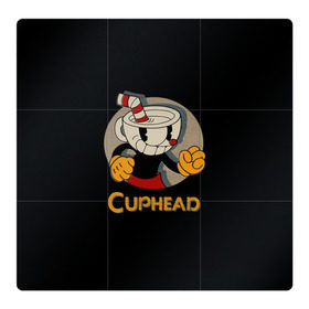 Магнитный плакат 3Х3 с принтом Cuphead в Екатеринбурге, Полимерный материал с магнитным слоем | 9 деталей размером 9*9 см | cuphead | капхед | компьтерная игра