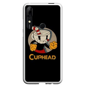 Чехол для Honor P Smart Z с принтом Cuphead в Екатеринбурге, Силикон | Область печати: задняя сторона чехла, без боковых панелей | Тематика изображения на принте: cuphead | капхед | компьтерная игра