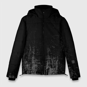 Мужская зимняя куртка 3D с принтом Black Grunge в Екатеринбурге, верх — 100% полиэстер; подкладка — 100% полиэстер; утеплитель — 100% полиэстер | длина ниже бедра, свободный силуэт Оверсайз. Есть воротник-стойка, отстегивающийся капюшон и ветрозащитная планка. 

Боковые карманы с листочкой на кнопках и внутренний карман на молнии. | grunge | абстракция | гранж | черный