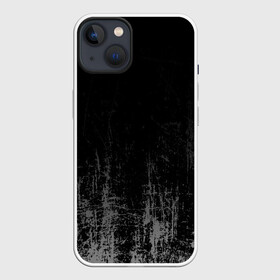 Чехол для iPhone 13 с принтом Black Grunge в Екатеринбурге,  |  | grunge | абстракция | гранж | черный