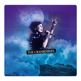 Магнитный плакат 3Х3 с принтом The Cranberries в Екатеринбурге, Полимерный материал с магнитным слоем | 9 деталей размером 9*9 см | cranberries | долорес о риордан | крэнберрис
