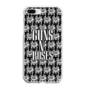 Чехол для iPhone 7Plus/8 Plus матовый с принтом Guns n roses в Екатеринбурге, Силикон | Область печати: задняя сторона чехла, без боковых панелей | guns n roses | gunsnroses | ганз н роус | ганзес роус | ганзесроус | ганзнроус | дафф маккаган | диззи рид | мелисса риз | ричард фортус | рок | слэш | франк феррер | эксл роуз
