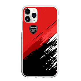 Чехол для iPhone 11 Pro матовый с принтом Arsenal 2018 Original в Екатеринбурге, Силикон |  | football | soccer | арсенал