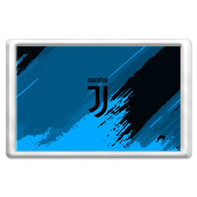 Магнит 45*70 с принтом FC Juventus abstract style в Екатеринбурге, Пластик | Размер: 78*52 мм; Размер печати: 70*45 | football | soccer | ювентус