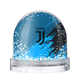 Водяной шар с принтом FC Juventus abstract style в Екатеринбурге, Пластик | Изображение внутри шара печатается на глянцевой фотобумаге с двух сторон | football | soccer | ювентус