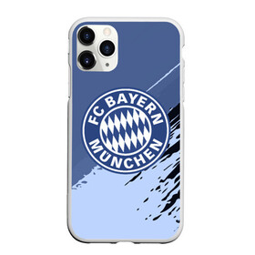 Чехол для iPhone 11 Pro Max матовый с принтом FC Bayern Munchen style в Екатеринбурге, Силикон |  | Тематика изображения на принте: football | soccer | байерн