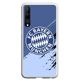 Чехол для Honor P30 с принтом FC Bayern Munchen style в Екатеринбурге, Силикон | Область печати: задняя сторона чехла, без боковых панелей | football | soccer | байерн