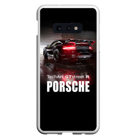 Чехол для Samsung S10E с принтом Porsche GTstreet R в Екатеринбурге, Силикон | Область печати: задняя сторона чехла, без боковых панелей | auto | porsche 911 | turbo s | авто | автомобиль | машина | спорткар | суперкар | тачка