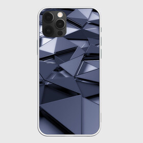 Чехол для iPhone 12 Pro Max с принтом Metalic geometry в Екатеринбурге, Силикон |  | abstraction | geometry | polygon | абстракция | геометрия | грань | краски | кубик | кубики | линии | мозаика | полигон | разноцветные | ребро | текстура | тени | узор