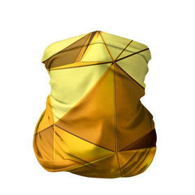 Бандана-труба 3D с принтом Gold texture в Екатеринбурге, 100% полиэстер, ткань с особыми свойствами — Activecool | плотность 150‒180 г/м2; хорошо тянется, но сохраняет форму | 