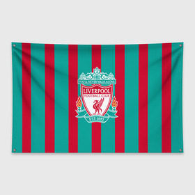Флаг-баннер с принтом Liverpool FC в Екатеринбурге, 100% полиэстер | размер 67 х 109 см, плотность ткани — 95 г/м2; по краям флага есть четыре люверса для крепления | england | football | liverpool fc | logo | sport | англия | арт | ливерпуль | лига | лого | спорт | текстура | фк | футбол | футбольный клуб | эмблема