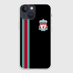 Чехол для iPhone 13 mini с принтом Liverpool FC в Екатеринбурге,  |  | england | football | liverpool fc | logo | sport | англия | арт | ливерпуль | лига | лого | спорт | текстура | фк | футбол | футбольный клуб | эмблема