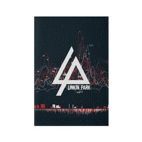 Обложка для паспорта матовая кожа с принтом Linkin Park Music в Екатеринбурге, натуральная матовая кожа | размер 19,3 х 13,7 см; прозрачные пластиковые крепления | linkin park | logo | music | pop | rock | usa | альтернатива | америка | металл | музыка | музыкальный | поп | рок | честер беннингтон