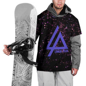 Накидка на куртку 3D с принтом Abstraction Linkin Park в Екатеринбурге, 100% полиэстер |  | Тематика изображения на принте: 