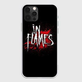 Чехол для iPhone 12 Pro Max с принтом In Flames в Екатеринбурге, Силикон |  | Тематика изображения на принте: band | blood | in flames | metal | music | rock | атрибутика | группа | кровь | метал | музыка | рок
