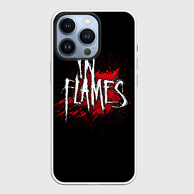 Чехол для iPhone 13 Pro с принтом In Flames в Екатеринбурге,  |  | band | blood | in flames | metal | music | rock | атрибутика | группа | кровь | метал | музыка | рок