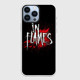 Чехол для iPhone 13 Pro Max с принтом In Flames в Екатеринбурге,  |  | band | blood | in flames | metal | music | rock | атрибутика | группа | кровь | метал | музыка | рок