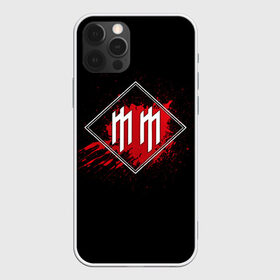 Чехол для iPhone 12 Pro Max с принтом Marilyn Manson в Екатеринбурге, Силикон |  | band | blood | marilyn manson | metal | music | rock | атрибутика | группа | кровь | метал | музыка | рок