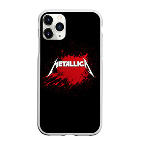 Чехол для iPhone 11 Pro матовый с принтом Metallica в Екатеринбурге, Силикон |  | band | blood | metal | metallica | music | rock | атрибутика | группа | кровь | метал | музыка | рок
