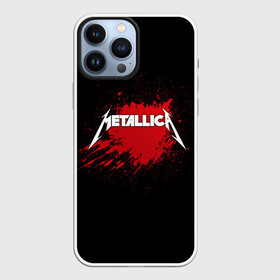 Чехол для iPhone 13 Pro Max с принтом Metallica в Екатеринбурге,  |  | band | blood | metal | metallica | music | rock | атрибутика | группа | кровь | метал | музыка | рок