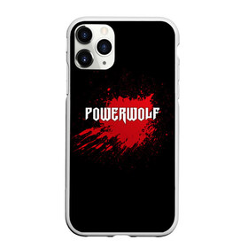 Чехол для iPhone 11 Pro Max матовый с принтом Powerwolf в Екатеринбурге, Силикон |  | band | blood | metal | music | powerwolf | rock | атрибутика | группа | кровь | метал | музыка | рок