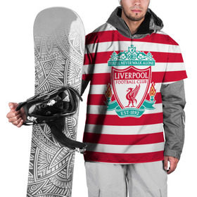 Накидка на куртку 3D с принтом FC Liverpool в Екатеринбурге, 100% полиэстер |  | england | football | liverpool fc | англия | ливерпуль | лого | фк | футбол | футбольный клуб