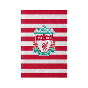Обложка для паспорта матовая кожа с принтом FC Liverpool в Екатеринбурге, натуральная матовая кожа | размер 19,3 х 13,7 см; прозрачные пластиковые крепления | england | football | liverpool fc | англия | ливерпуль | лого | фк | футбол | футбольный клуб